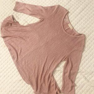 Altar'd State Tops | Light Pink Embroidered Boho